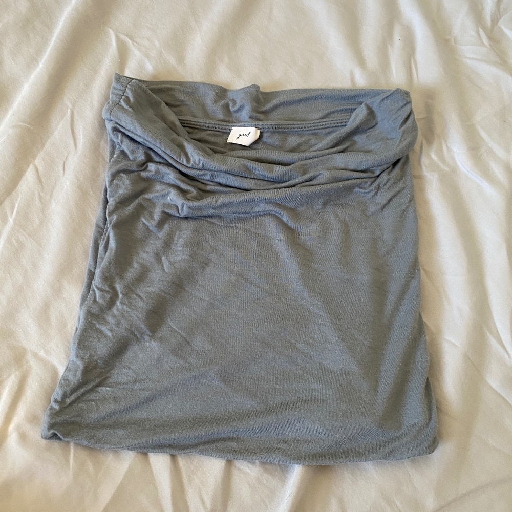 Geel Mila Tube Top in Blue